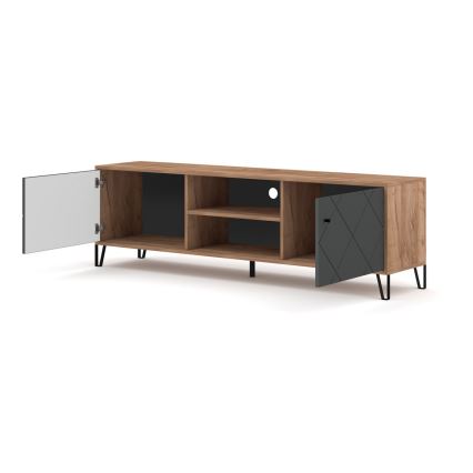 Mueble para TV SULA roble craft/negro