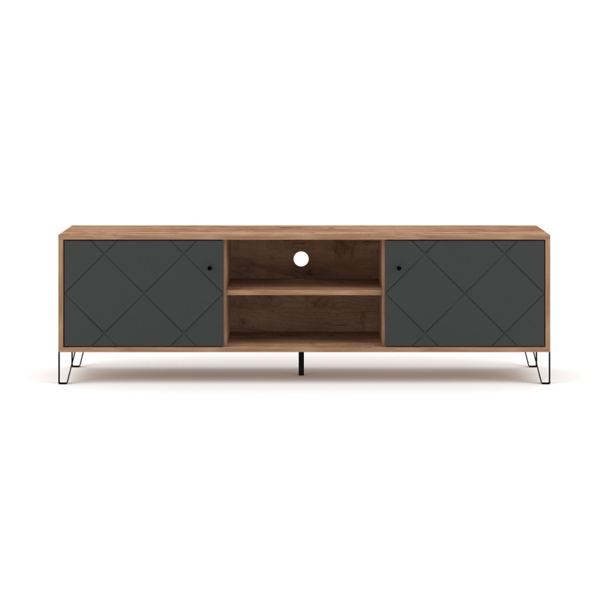 Mueble para TV SULA roble craft/negro