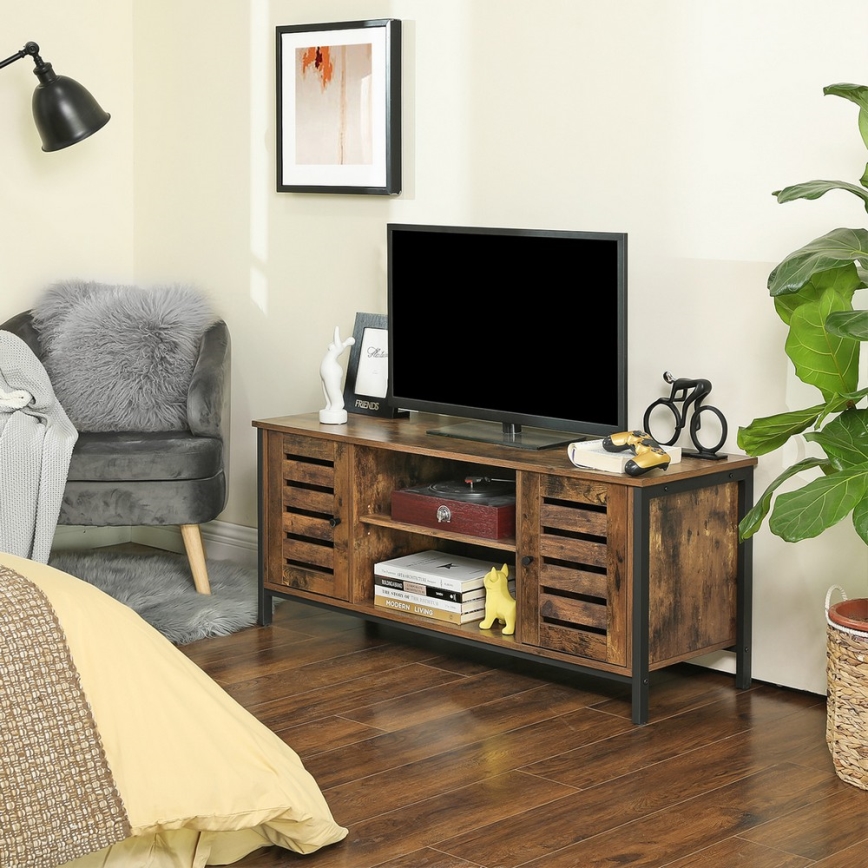 Mueble para TV VOLTAR marrón/negro