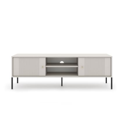 Mueble TV LUE beige/negro