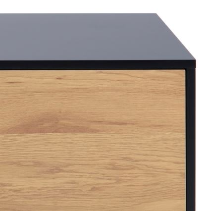Mueble TV SARON roble/negro