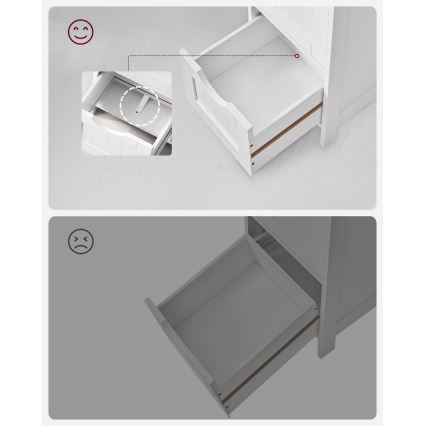 Mueble ZARA blanco