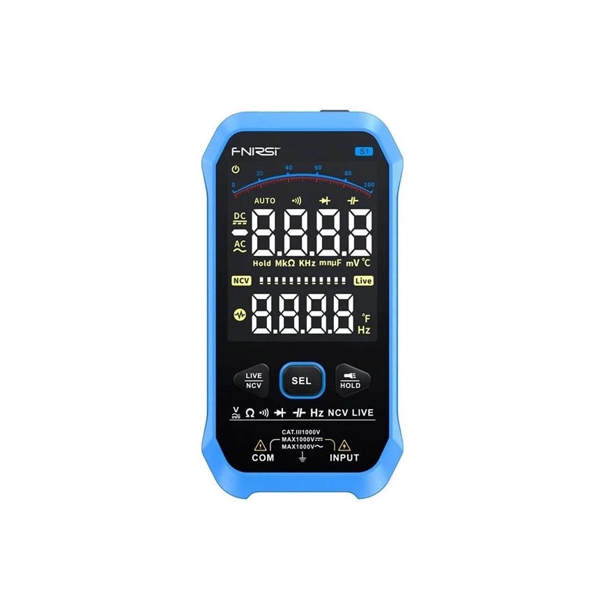 Multímetro 1000 mAh 5 V