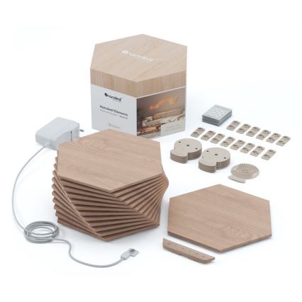 Nanoleaf - SET 13x Panel LED regulable HEXAGONS LED/2W/230V Wi-Fi