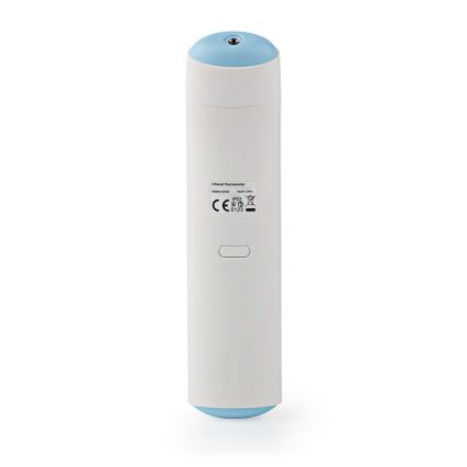 Nedis BTHTIR10WT - Termómetro infrarrojo inteligente multifuncional Tuya 2xAAA