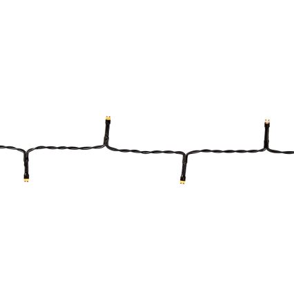 Guirnalda LED para exteriores 192xLED/7 funciones/3xAA 14,9m IP44 blanco cálido
