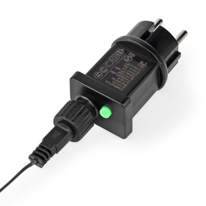 Cadena de luces LED para exterior, 700 LEDs, 7 funciones, 17 m, IP44, blanco cálido