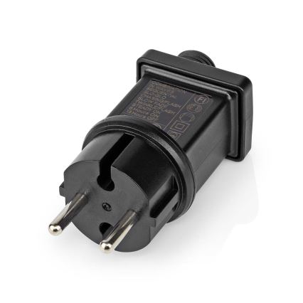 Cadena de luces LED para exterior, 768 LED, 7 funciones, 8,6 m, IP44, blanco cálido