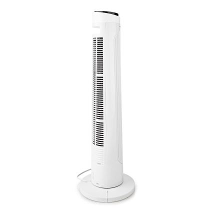 Ventilador de pie 50W/230V blanco + control remoto