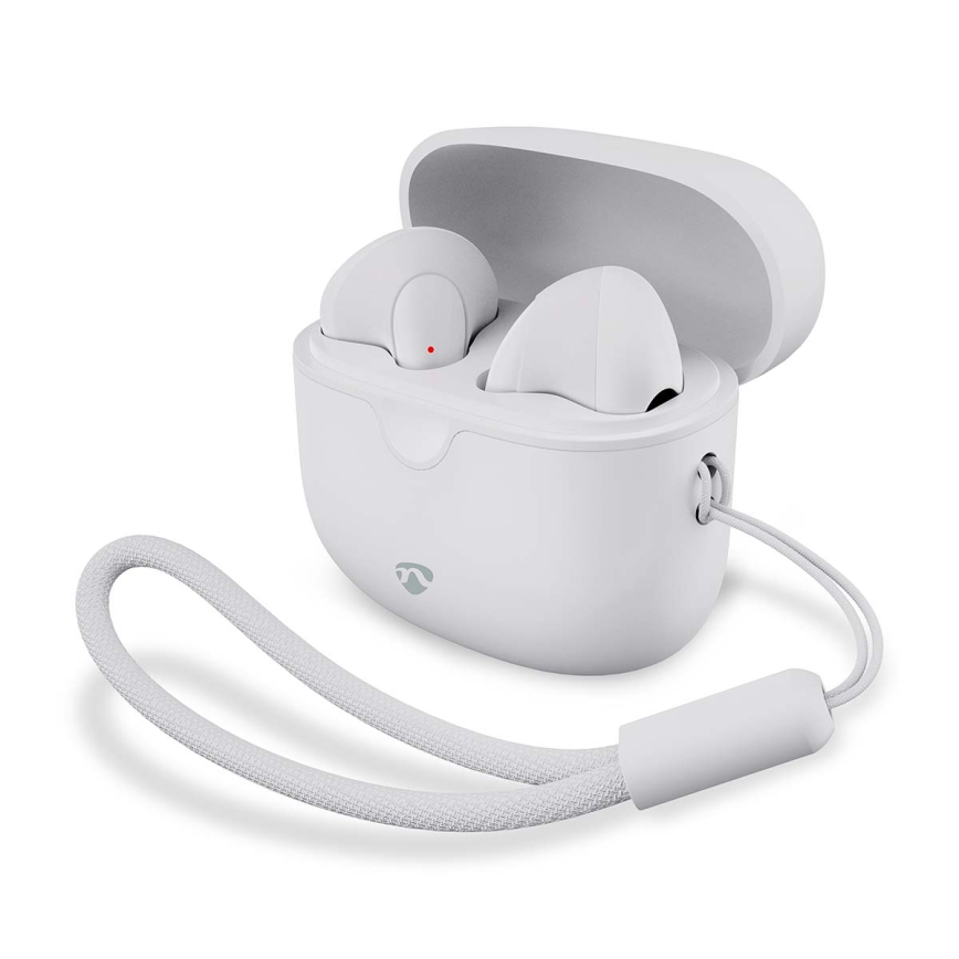 Auriculares inalámbricos 250 mAh + 2x 30 mAh blanco