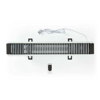 Calefactor eléctrico/convector 750/1250/2000W/230V Wi-Fi Tuya + mando a distancia
