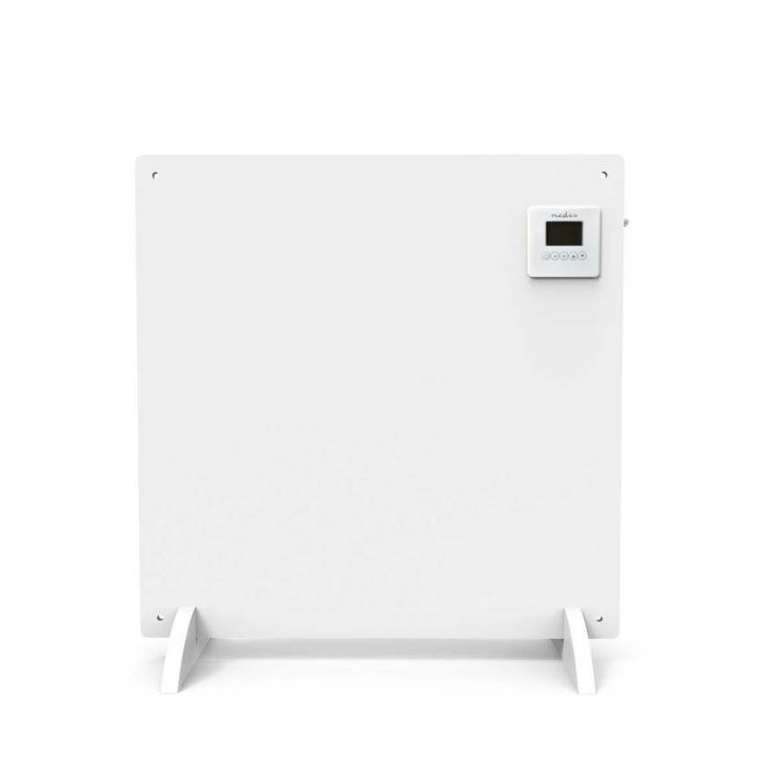 Panel calefactor infrarrojo con pantalla LCD 425W/230V IP44 blanco