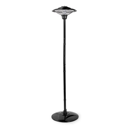 Calefactor eléctrico exterior + soporte 200 cm 1500W/230V calefactor infrarrojo para terraza IP34