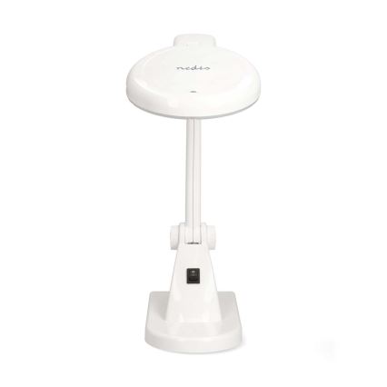 Lámpara de escritorio LED con lupa LED/6W/230V blanca