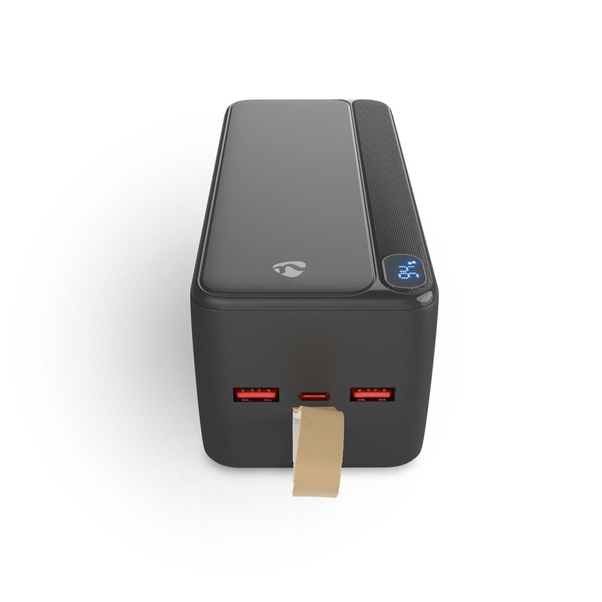 Batería externa con pantalla LED y Power Delivery 30 000 mAh