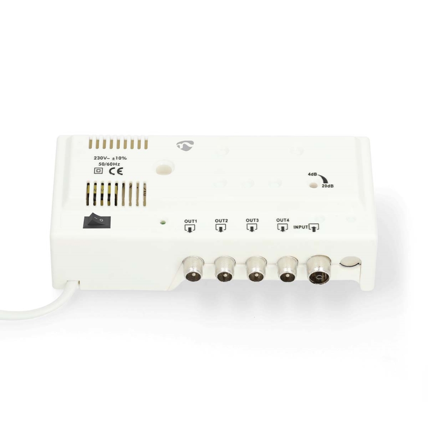 Amplificador de antena de 4 bandas 230 V