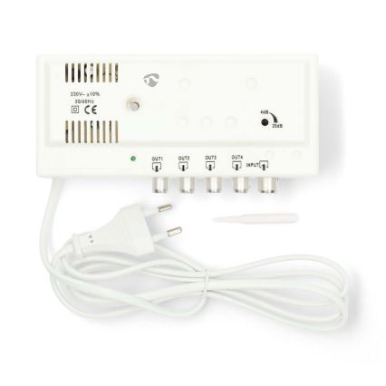 Amplificador de antena de 4 bandas 230 V