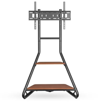 Soporte de suelo para TV 37-75 negro/marrón