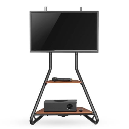Soporte de suelo para TV 37-75 negro/marrón