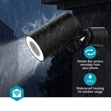 Cámara inteligente para exteriores SmartLife 5V 4K 8MP 3840x2160p IP65 Wi-Fi Tuya