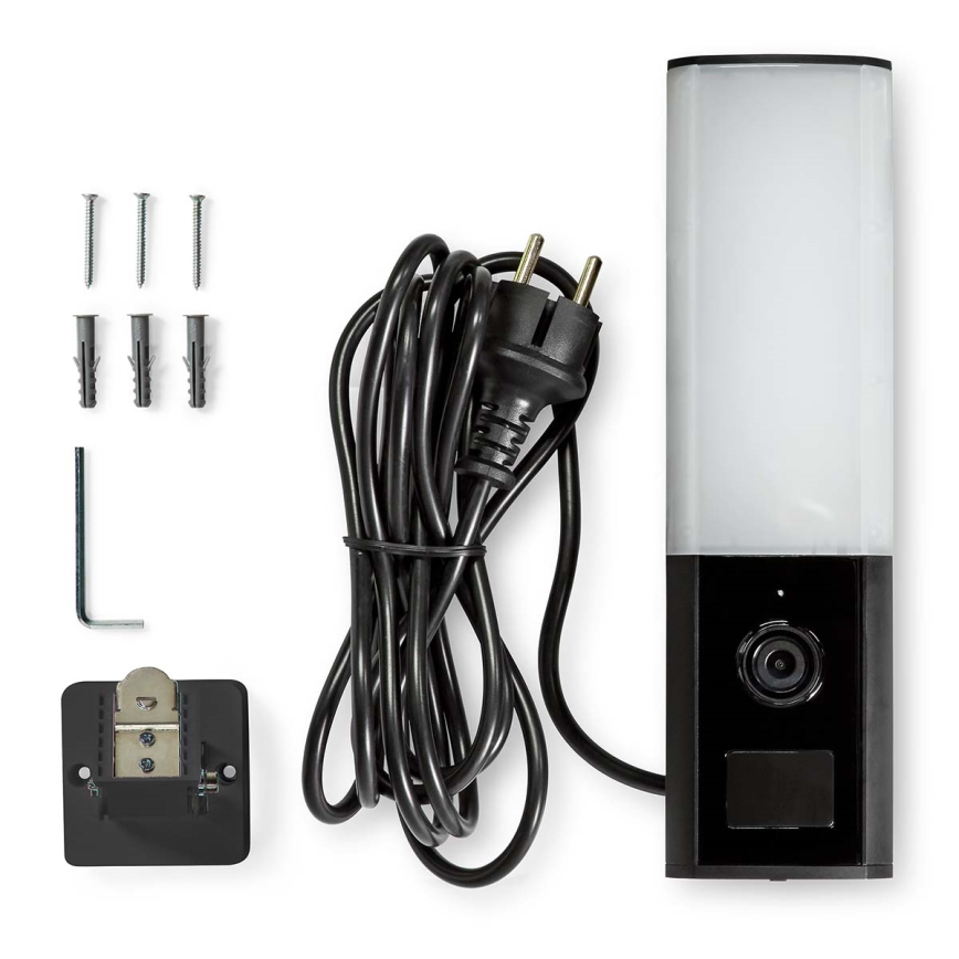 Cámara inteligente para exteriores Smartlife Full HD 1080p con iluminación LED Wi-Fi Tuya IP65