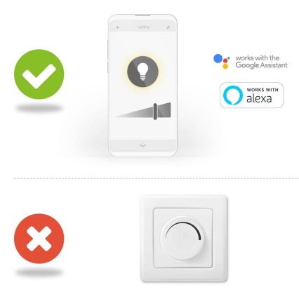 Reflector LED RGBW regulable enchufable SmartLife LED/20W/230V Wi-Fi IP65 2700-6500K