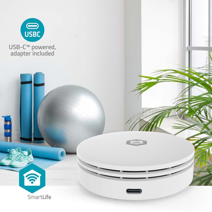 Monitor inteligente de calidad del aire SmartLife Wi-Fi Tuya