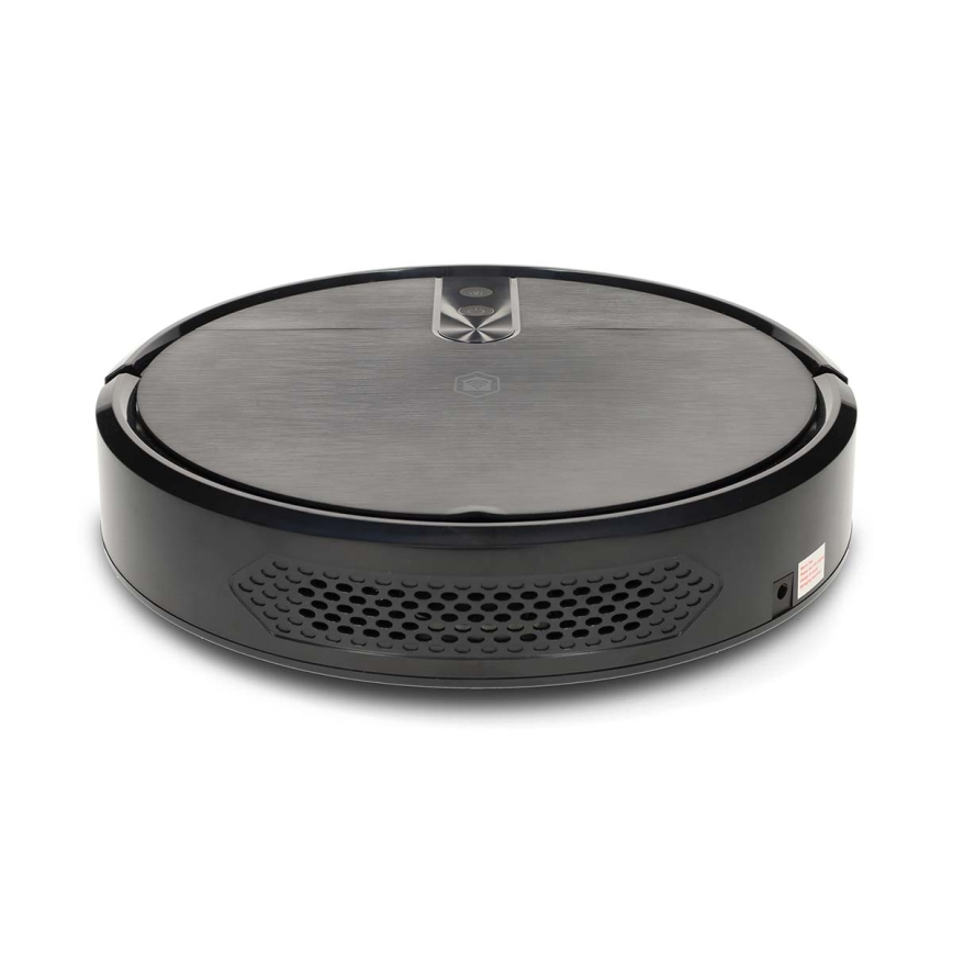 Robot aspirador y fregador inteligente SmartLife 2600 mAh Wi-Fi Tuya negro + control remoto