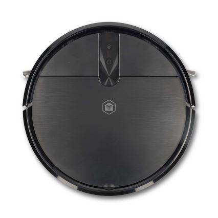 Robot aspirador y fregador inteligente SmartLife 2600 mAh Wi-Fi Tuya negro + control remoto