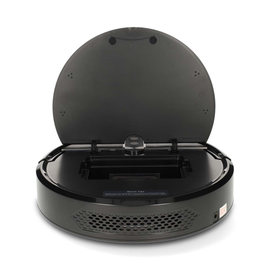 Robot aspirador y fregador inteligente SmartLife 2600 mAh Wi-Fi Tuya negro + control remoto