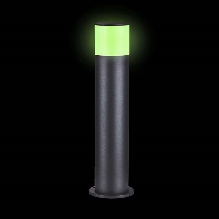 Lámpara exterior LED RGBW regulable SmartLife LED/10W/230V IP65 Wi-Fi Tuya negra