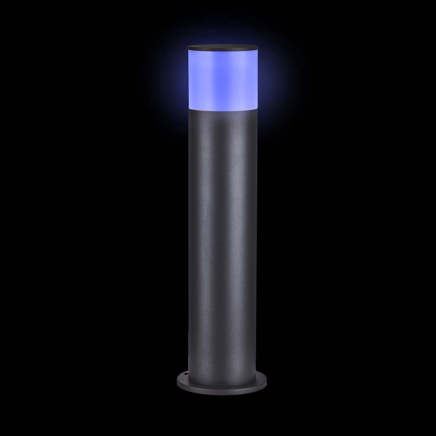 Lámpara exterior LED RGBW regulable SmartLife LED/10W/230V IP65 Wi-Fi Tuya negra