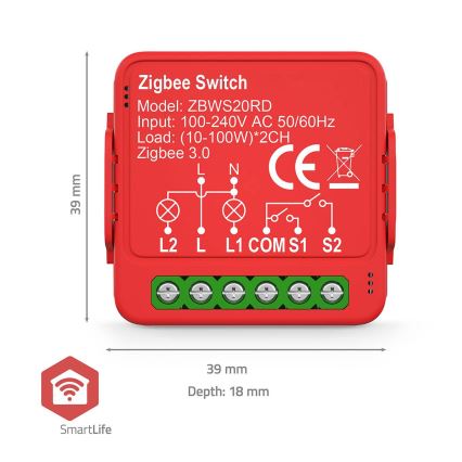 Interruptor inteligente SmartLife 230V