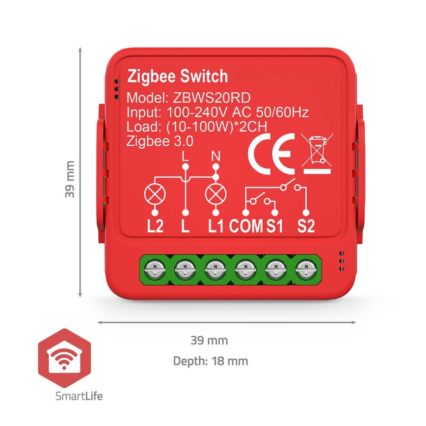 Interruptor inteligente SmartLife 230V