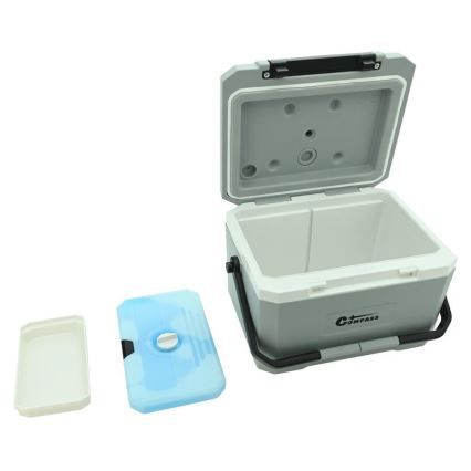 Nevera portátil de 5 l con acumulador de frío, gris