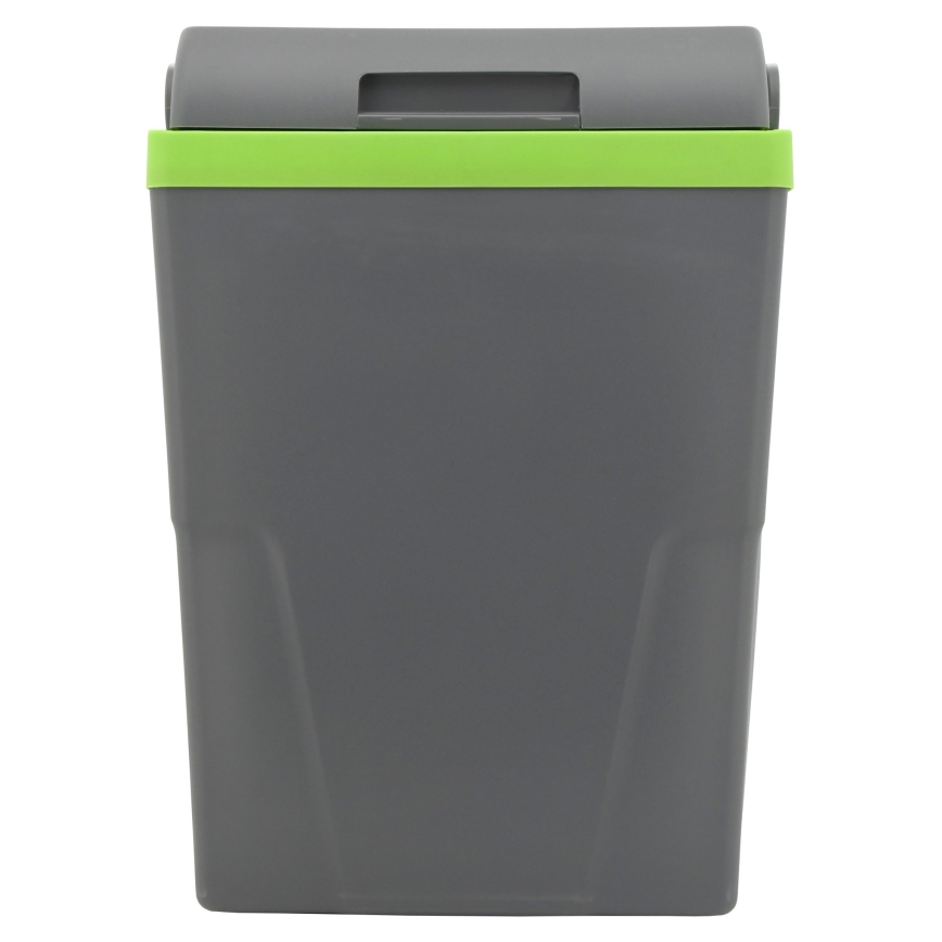 Nevera portátil para coche 22 l 55W/12V/230V gris/verde