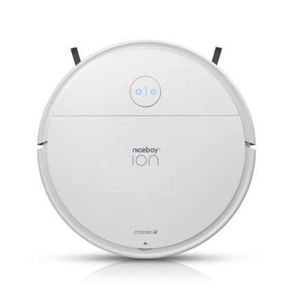 Niceboy ION Charles i6 - Robot aspirador inteligente 2en1 2600 mAh Wi-Fi blanco