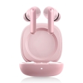 Niceboy Pins 4 PRO - Auriculares inalámbricos con cancelación activa de ruido (ANC), batería 380 mAh + 2 × 35 mAh, IP54, rosa
