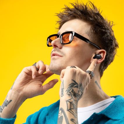 Niceboy Podsie 4 - Auriculares inalámbricos IP54 en negro
