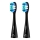Niceboy - SET 2x Cabezal de recambio Lite Medium para cepillo de dientes ION Sonic negro