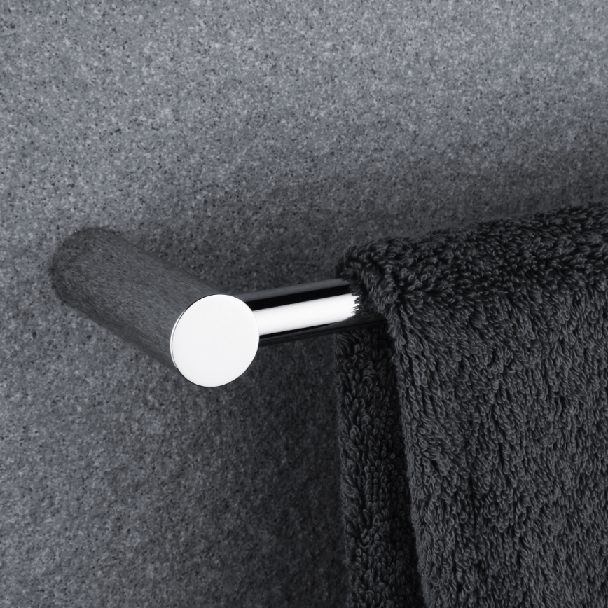NIMCO BR 11035-26 - Toallero de pared BORMO 36 cm cromo brillante