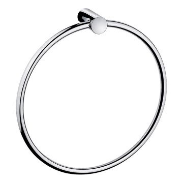 NIMCO BR 11060L-26 - Toallero de pared BORMO diá. 20 cm cromo brillante