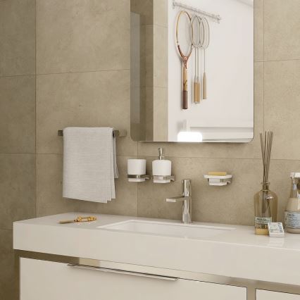 NIMCO MA 29035-26 - Toallero de pared MAYA 36 cm cromo brillante