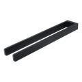 NIMCO MAC 29098-90 - Toallero de pared MAYA 37 cm negro mate
