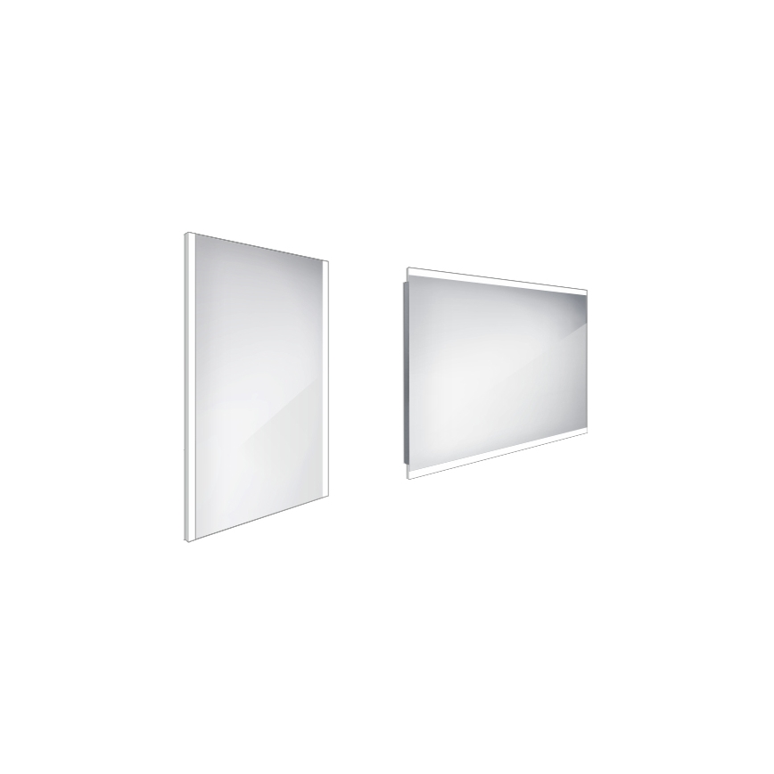 NIMCO ZP 11001 - Espejo de baño retroiluminado LED/21W/230V 6500K 70x50 cm IP44