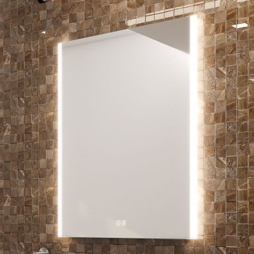 NIMCO ZP 11002VX - Espejo de baño retroiluminado regulable LED/24W/230V 3000-6500K 80x60 cm IP44
