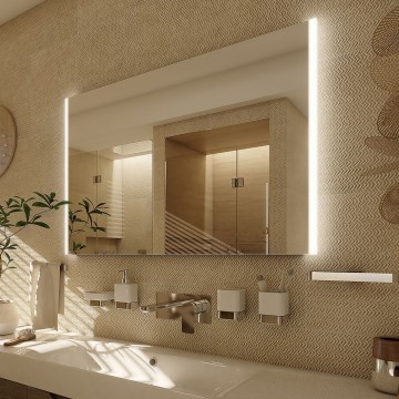 NIMCO ZP 11019 - Espejo de baño retroiluminado LED/21W/230V 6500K 70x90 cm IP44