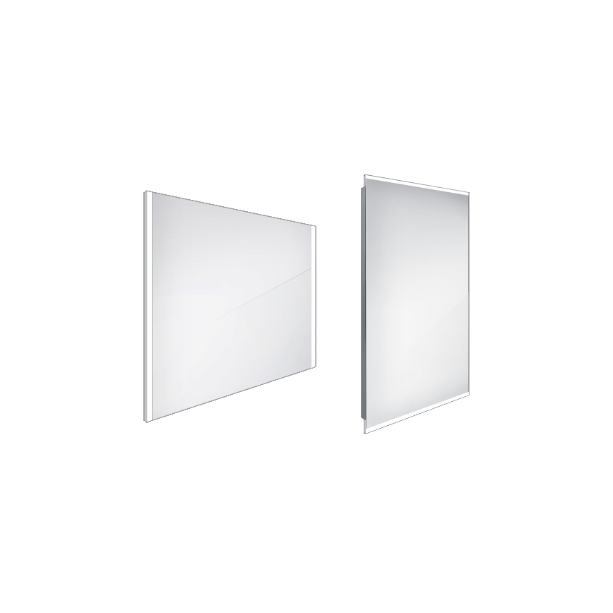 NIMCO ZP 11019 - Espejo de baño retroiluminado LED/21W/230V 6500K 70x90 cm IP44