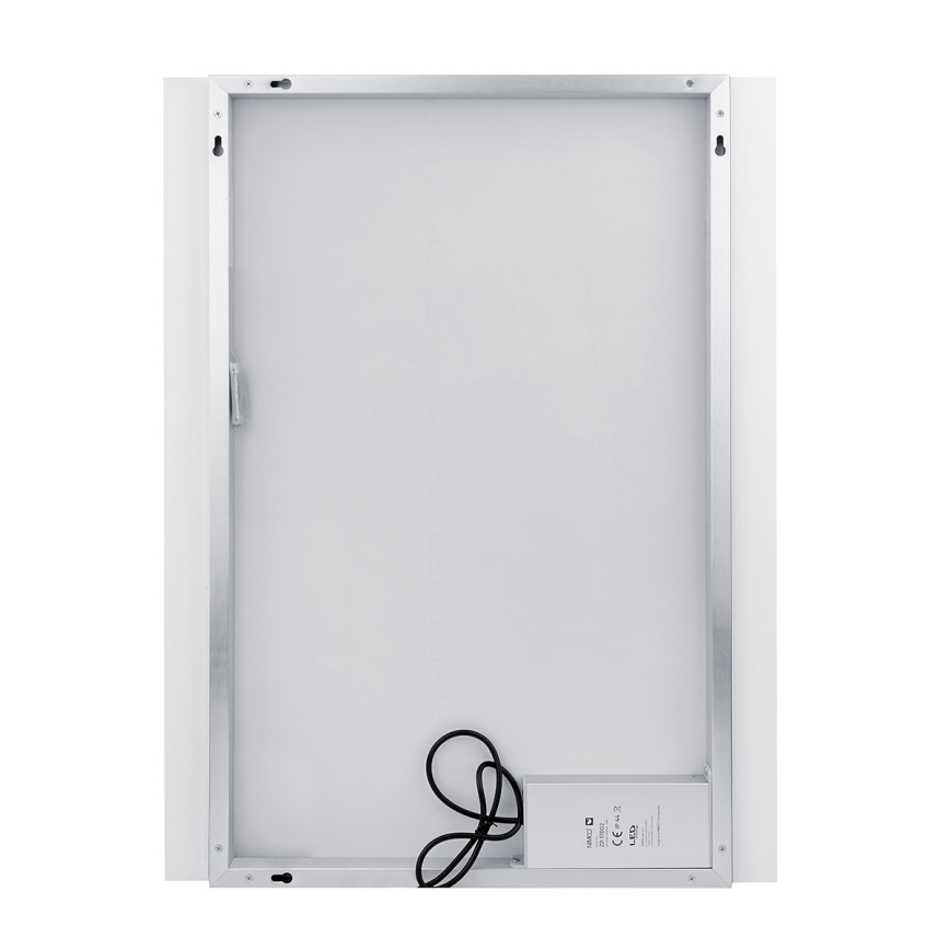 NIMCO ZP 11019 - Espejo de baño retroiluminado LED/21W/230V 6500K 70x90 cm IP44