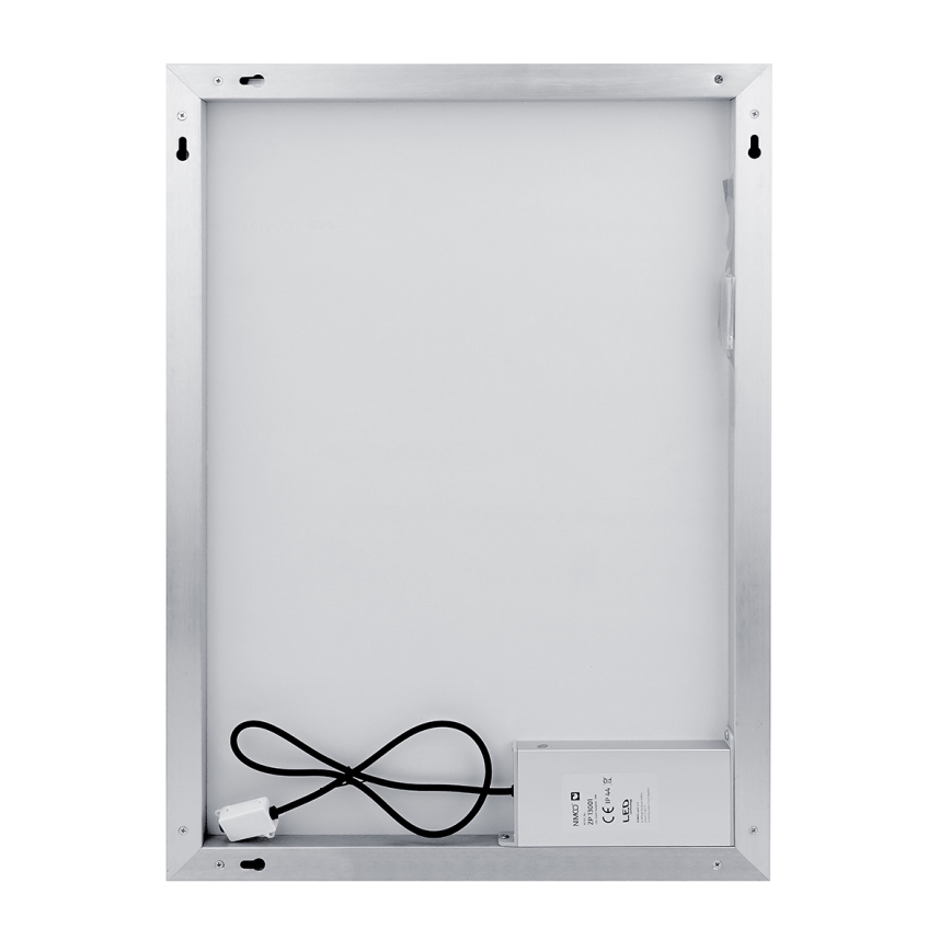 NIMCO ZP 13001VX - Espejo de baño retroiluminado LED atenuable LED/35W/230V 3000-6500K 70x50 cm IP44
